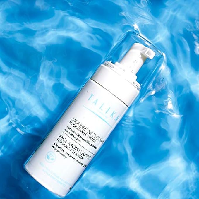 Talika MOISTURISING FACIAL CLEANSING FOAM -SKINTELLIGENCE HYDRA FACE FOAMING CLEANSER (CLEANSES, TIGHTENS PORES AND SMOOTHES) FOR ALL SKIN TYPES, 1 COUNT - Image 4